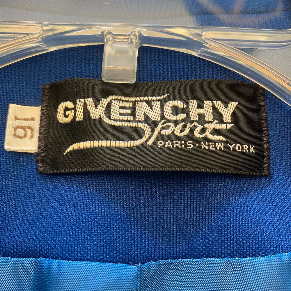 Givenchy VTG Sport Sapphire Blue Women's Blazer Plus Size - Picture 5 of 12